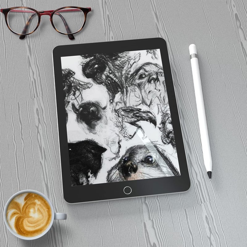 REEYEAR 4 Pcs Upgraded (Pen Like) Pencil Tips fits for Apple 2nd Gen iPad Pro Pencil,0.78mm No Wear Out Fine Point Precise Control Apple Pen Tip,Longer Tips High Strength Material, White & Black - Image 5